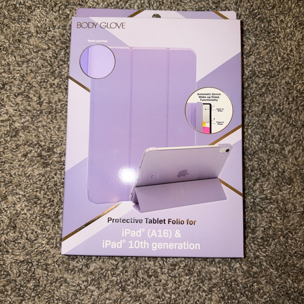 Body Glove Lavender Protective Tablet Folio Case for iPad - Picture 3 of 4